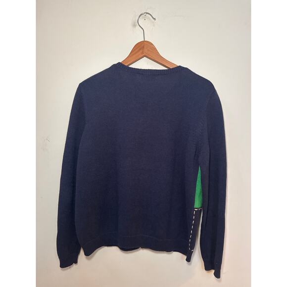 Alfred Dunner Garden Galore Floral Cardigan Sweater Medium Petite Grandmacore - Picture 4 of 4